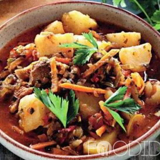 Рецепт жаркое из свинины