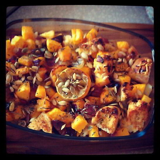 Рецепт жаркое из тыквы