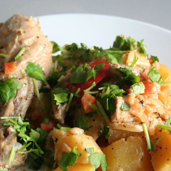 Рецепт жаркое по-домашнему с курицей