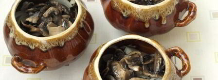 жаркое с грибами в горшочках. Шаг 12