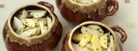 жаркое с грибами в горшочках. Шаг 13