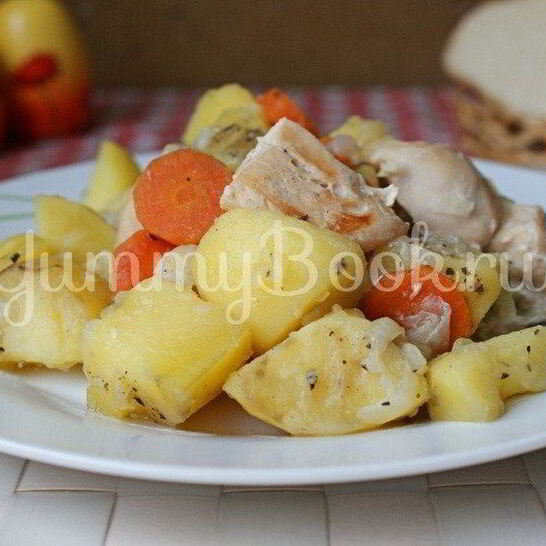 Рецепт жаркое с курицей в мультиварке