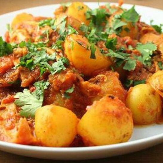 Рецепт жаркое с овощами и курицей по-домашнему