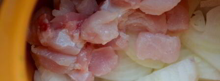 жаркое с шампиньонами в горшочке. Шаг 2