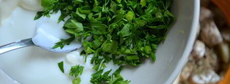 жаркое с шампиньонами в горшочке. Шаг 4