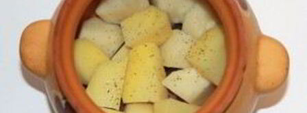 жаркое в духовке со свининой и грибами. Шаг 2