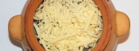 жаркое в духовке со свининой и грибами. Шаг 4