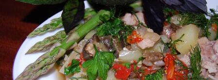 жаркое в горшочке краски лета. Шаг 2