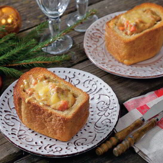 Рецепт жаркое в хлебе