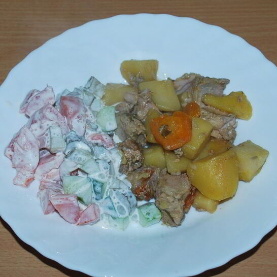 Рецепт жаркое в пакете для запекания