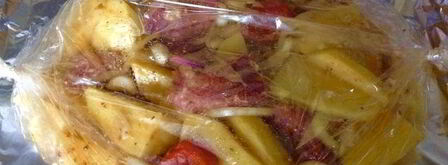 жаркое в рукаве. Шаг 3