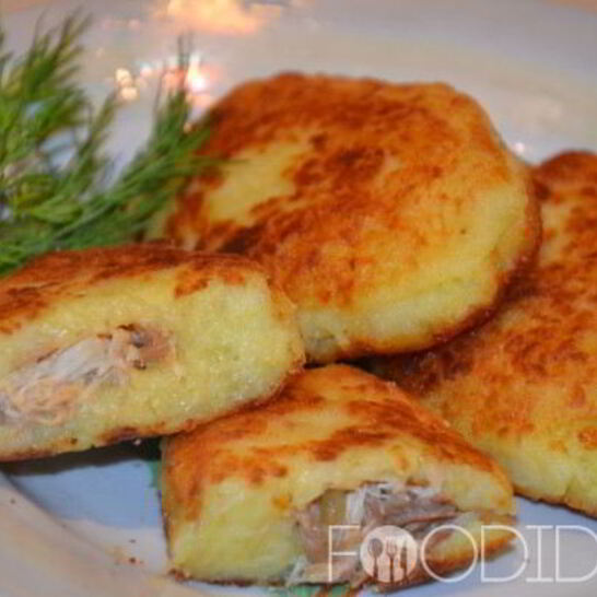 Рецепт картофельные зразы с мясом