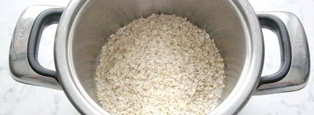 геркулесовая каша с молоком. Шаг 3