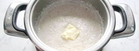 геркулесовая каша с молоком. Шаг 6