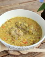 Гороховая каша с мясом