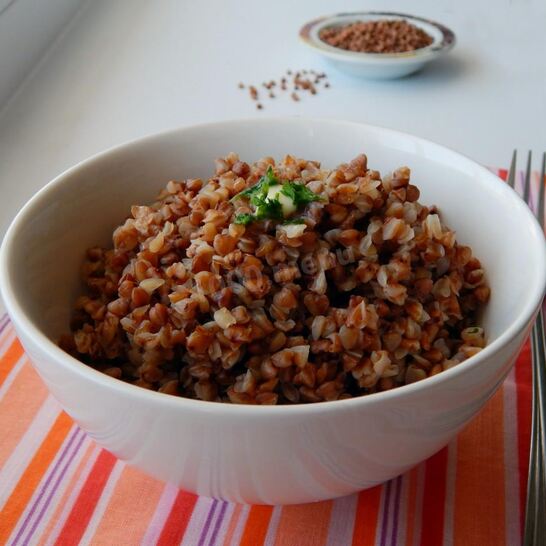 Рецепт гречка на пару