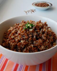 Гречка на пару