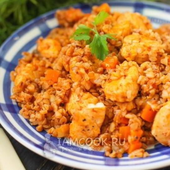 Рецепт гречка по-купечески в мультиварке с курицей