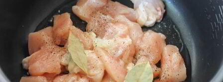 гречка по-купечески в мультиварке с курицей. Шаг 4