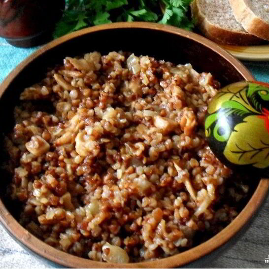 Рецепт гречка по-монастырски