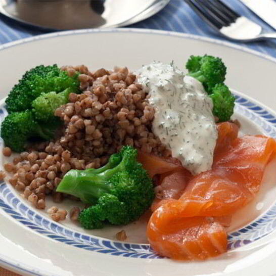 Рецепт гречка с брокколи