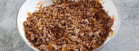 гречка с фаршем на сковороде. Шаг 5