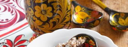 гречка с фаршем на сковороде. Шаг 7