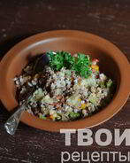 Гречка с фаршем