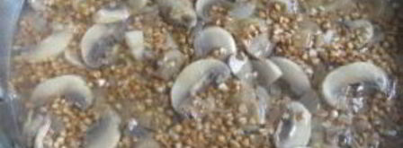 гречка с грибами и луком. Шаг 6