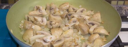 гречка с грибами в горшочке. Шаг 5