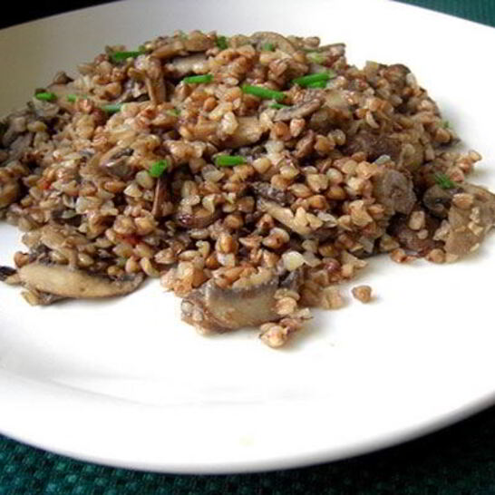 Рецепт гречка с грибами в мультиварке