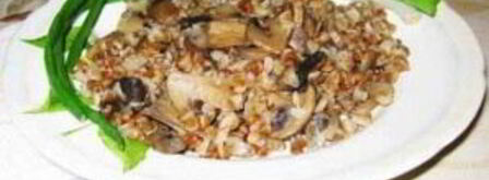 гречка с грибами в мультиварке. Шаг 5