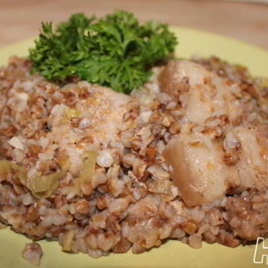 Рецепт гречка с грудинкой в мультиварке