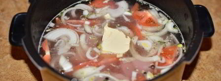 гречка с индейкой в мультиварке. Шаг 8