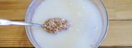 гречка с кефиром для похудения. Шаг 3