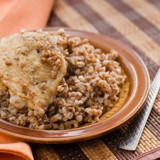 Рецепт гречка с курицей в духовке