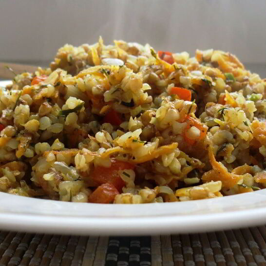 Рецепт гречка с курицей в мультиварке