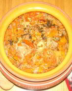 Гречка с мясом в горшочке