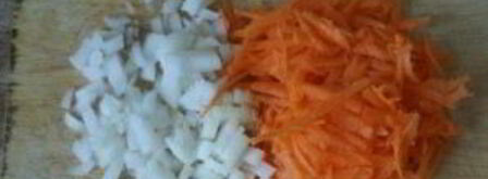 гречка с овощами и чесноком. Шаг 2