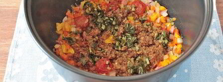 гречка с овощами в мультиварке. Шаг 7