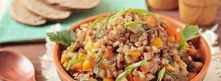 гречка с овощами в мультиварке. Шаг 12