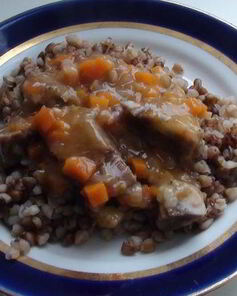 Гречка с подливкой