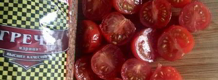 гречка в сливочно-имбирном соусе с мясом на гриле. Шаг 7