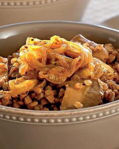 Гречневая каша с берберской смесью