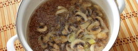 гречневая каша с грибами. Шаг 8