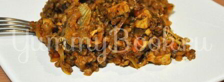 гречневая каша с курицей. Шаг 9