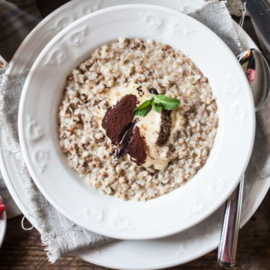 Рецепт гречневая каша с тирамису