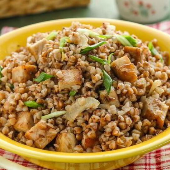 Рецепт гречневая каша со свининой