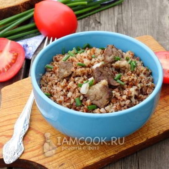 Рецепт каша гречневая с мясом