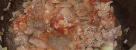 томленая гречка со свининой. Шаг 2